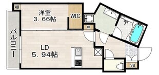 C　CHARMANT　HAKATAの物件間取画像